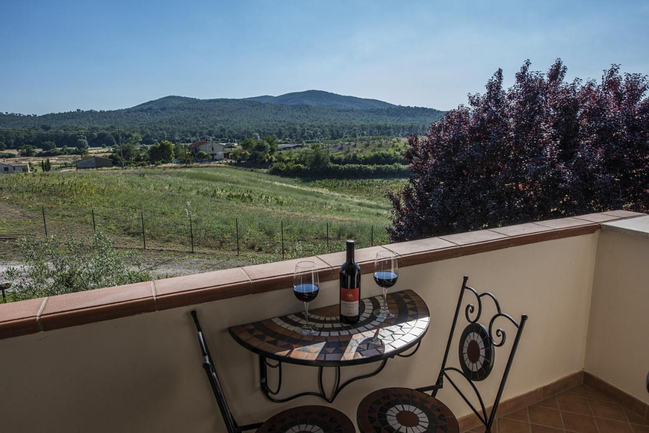 Agriturismo Il Fontanile Marsiliana Eksteriør billede